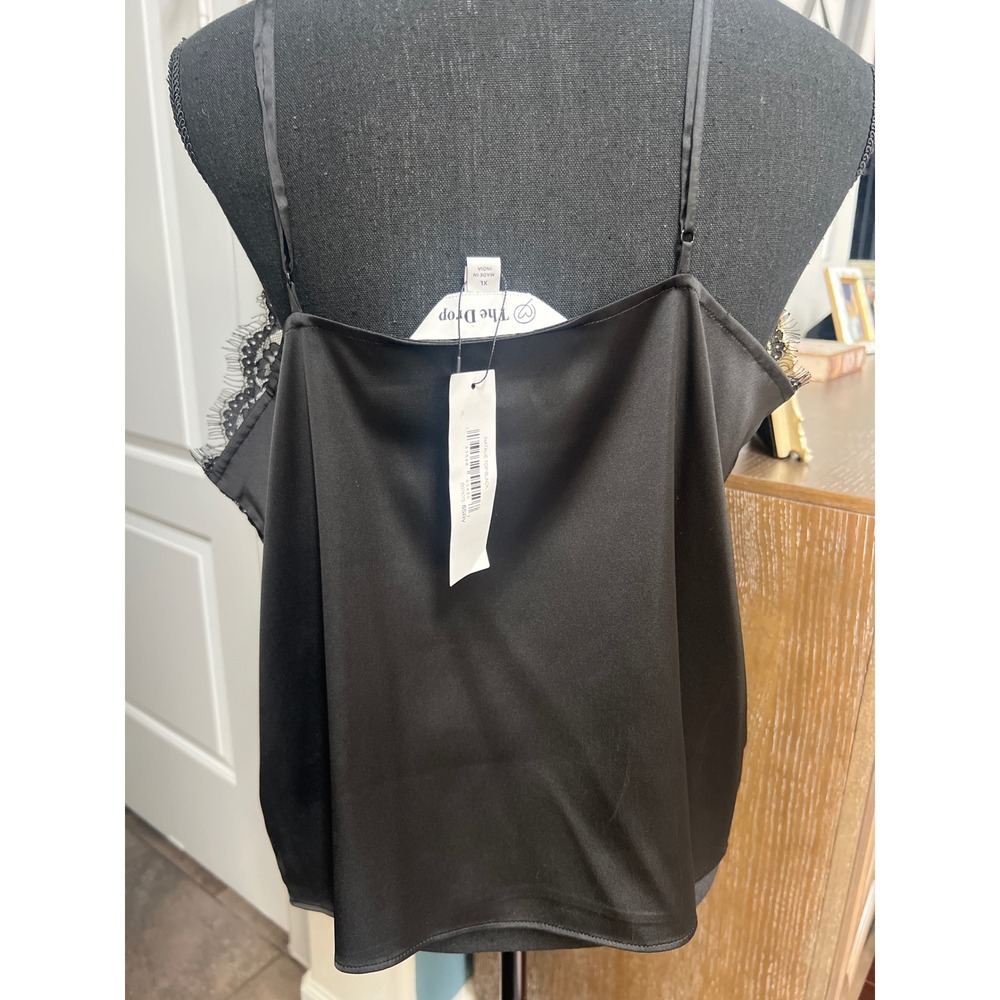 The Drop Black Lace Camisole - Picture 4 of 5